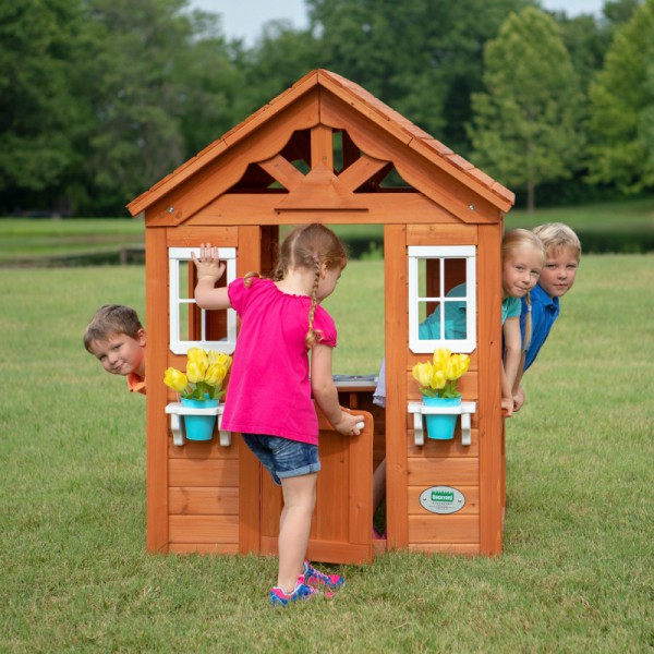 Domek ogrodowy z drewna dla dzieci Timberlake 