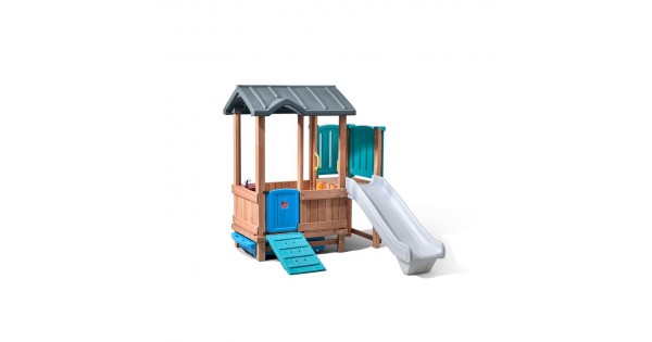 Drewniany plac zabaw Domek Zje d alnia Step2